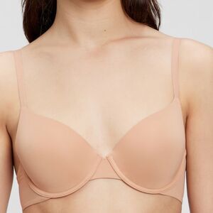 GapBody Women's Everyday Essentials T-Shirt Bra Brushed Beige
